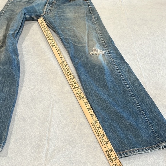 Men’s vintage 80s Levi’s 501 button fly size 36 x 36 - Picture 14 of 15